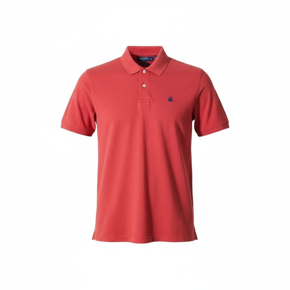 Brooks Brothers Polo Red Mens Size Large Embroidered Cotton Short Sleeve
